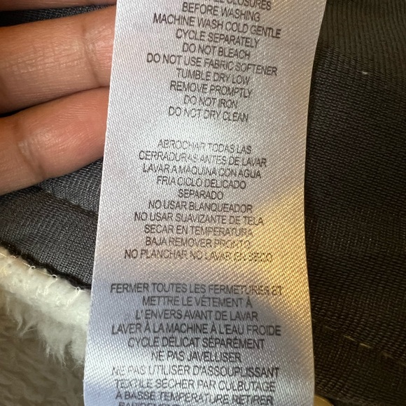 Free Country Womens Faux Fur Vest Size XL Soft Sleeveless Zip Pockets White - Picture 10 of 14